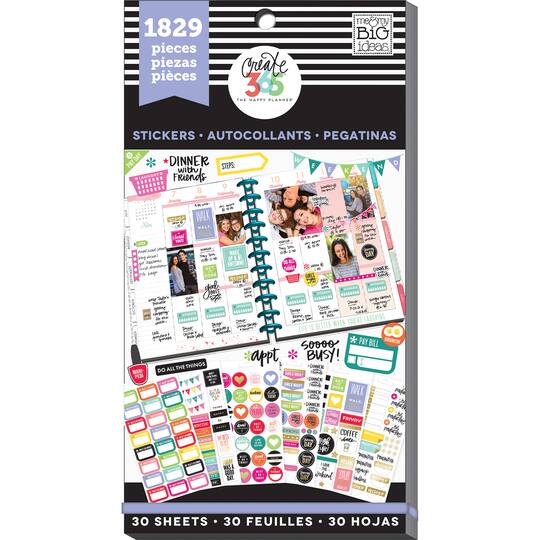 Create 365 The Happy Planner Value Pack Stickers Basics Create 365 The Happy Planner Value Pack Stickers Basics